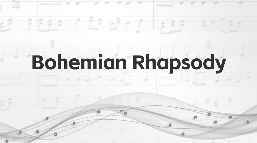 《Bohemian Rhapsody》歌词曲谱，全英音乐奖-重生者宝典