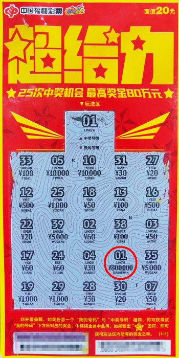 图片[2]-2024年，佛山彩民幸运刮中“超给力”一等奖80万-重生者宝典